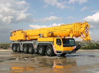 300 тонн Liebherr LTM 1300